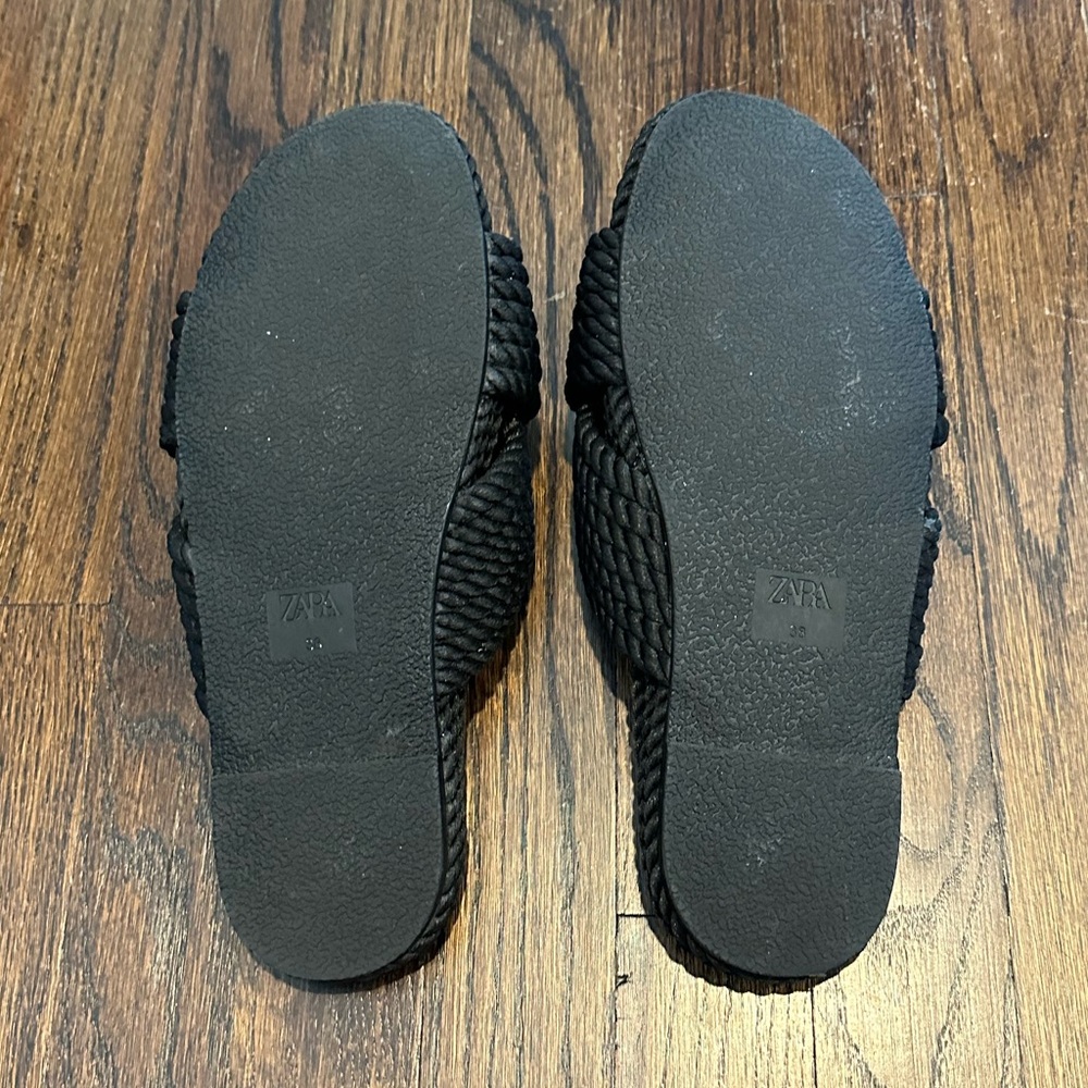 Zara Braided Sandals - Picture 6 of 6